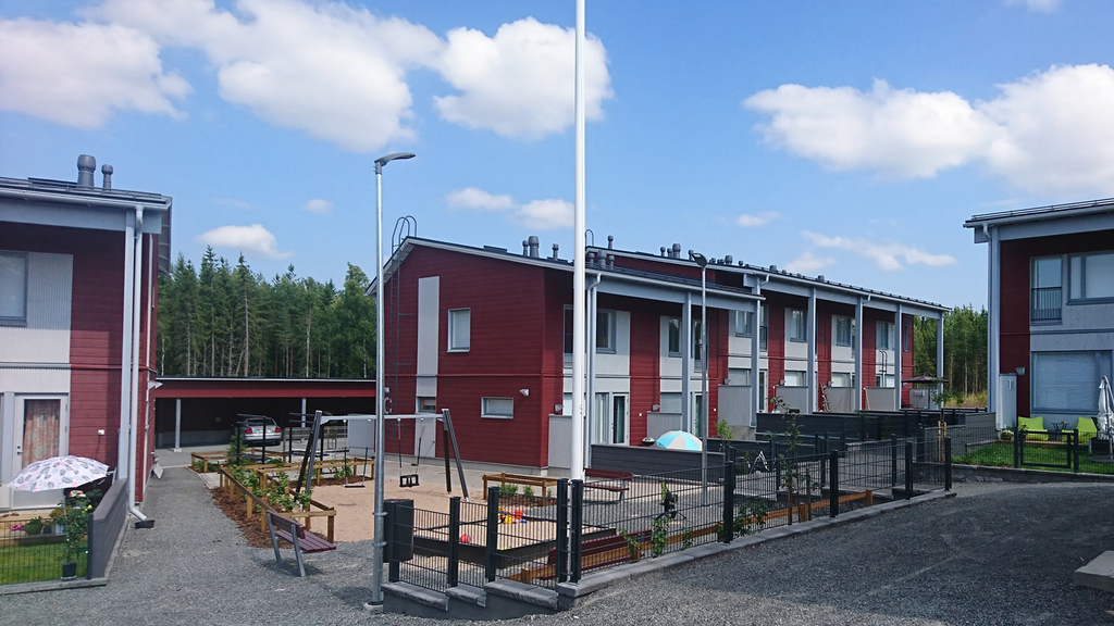 VTS Hiidenmäen vuokratalokohde Tampereella, arkkitehti- ja pääsuunnittelu